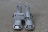 untitlab metallic grey hitch boots SS0221302 PU1
